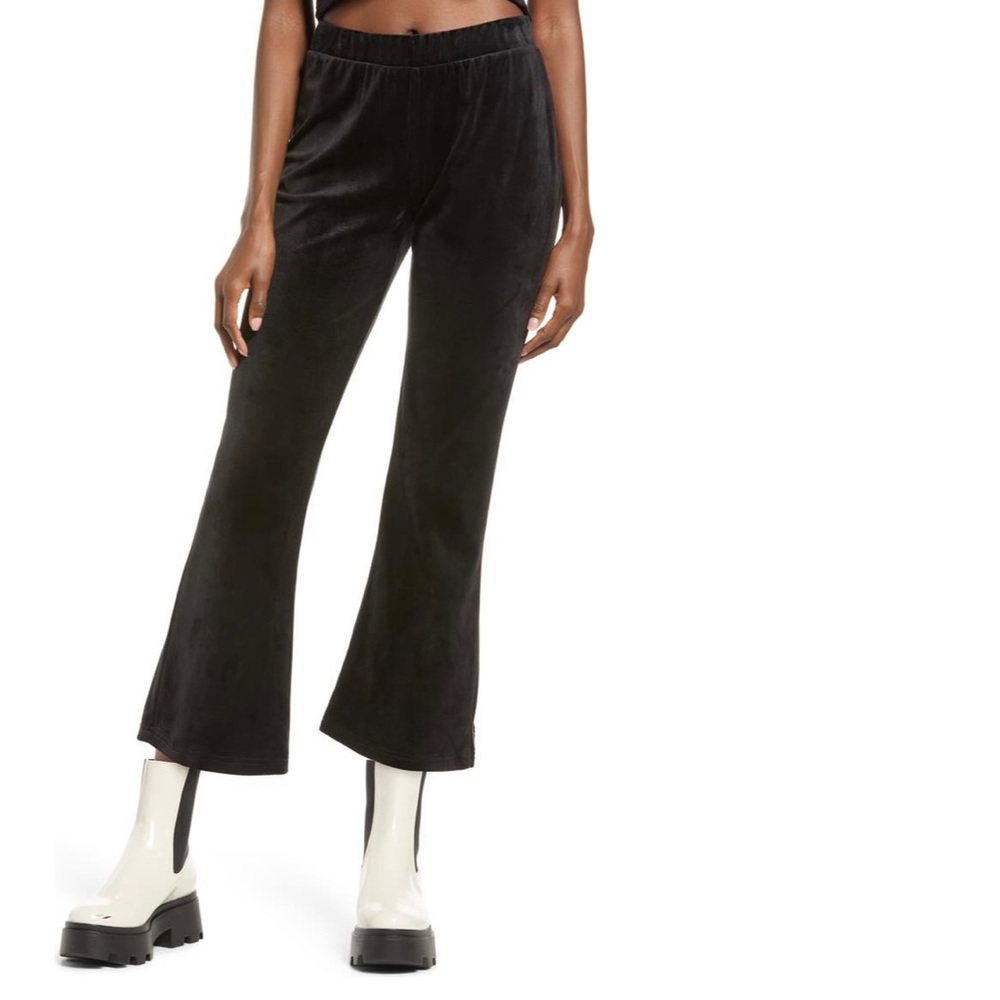 Vero Moda Velvet crop flare pants